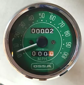 OSSA ENDURO, DESSERT PHANTOM, E73, PIONEER SDR SPEEDOMETER  MPH MILES - Picture 1 of 5
