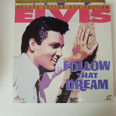Presley ELVIS ~ FOLLOW that DREAM  Arthur O'Connell  DeLuxe Letter-Box Laserdisc - Image 1 of 2