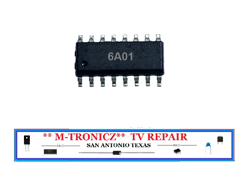   CONTROLADOR CHIP IC 6A01 FA6A01 FE6A01 PARA FUENTE DE ALIMENTACIÓN BN44-00775A Foto 1 de 1