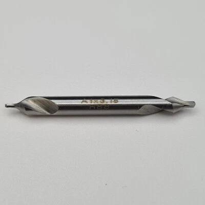 DNI-WERKZEUGE 1,0 mm Zentrierbohrer für Metall Anbohrer Bohrer Zentrierer HSS Form A