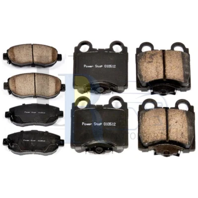 Front Rear set of 2 Disc Brake Pad Set Power Stop Fits Lexus GS300 1998 - Image 1 of 3