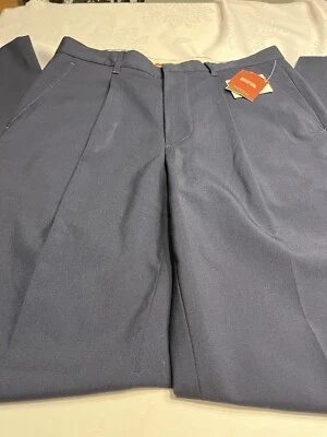 Calça social masculina Michael Kors 100% lã azul marinho tamanho 30 LEIA DESC - Imagem 1 de 4