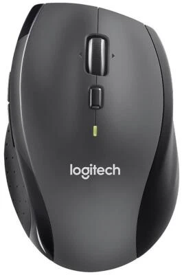 M705 Marathon Wireless Optical Mouse, Black - 910-006034 - Image 1 of 4