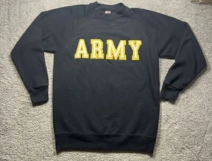 Vintage Army Soffe Sweats Military Sweatshirt Stitched Made in USA Kids Youth XL - Picture 1 of 6