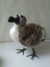 big simulation gray Dodo bird model foam&feathers Raphus cucullatus about 30cm