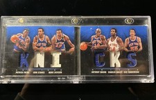 2013-14 Panini Preferred New York Knicks Booklet Patch Patrick Ewing &90’s Stars