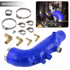 For Subaru Impreza WRX GE GH GR GV EJ25 08-14 Silicone Turbo Inlet Intake Hose - Picture 1 of 12