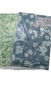 Vintage Norcross Geschenkpapier Frühling Blumen 4 volle Blätter Neu aus altem Lagerbestand - Bild 1 von 8