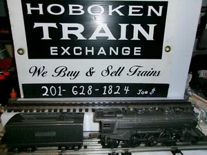 HTE LIONEL PREWAR #224E 2-6-2 GUNMETAL LOCO W/#2689 TENDER - Picture 1 of 14