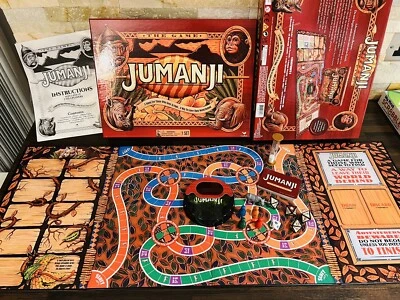 Jumanji Board Game 2017 By Cardinal Includes All Pieces Family Movie - Image 1 of 2