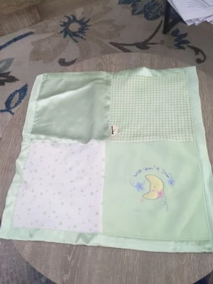 JUST BORN Suave Lovey Manta de Seguridad Wish Upon On Star Para Bebé Nuevo de Lote Antiguo con Etiqueta Foto 1 de 4