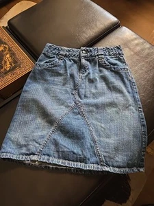 Gap Blue Denim Knee Girls Skirt, 14M - Bild 1 von 4