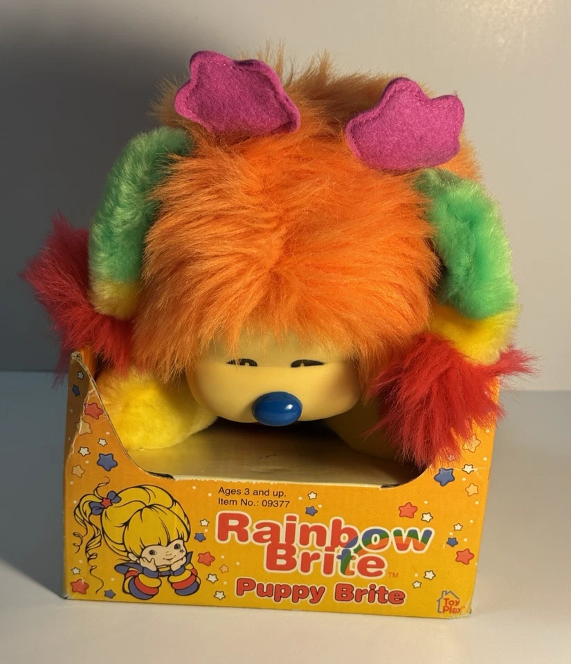 2003 Toy Play Hallmark Rainbow Brite Puppy Brite Dog Plush #09377 - NIP - Image 1 of 4