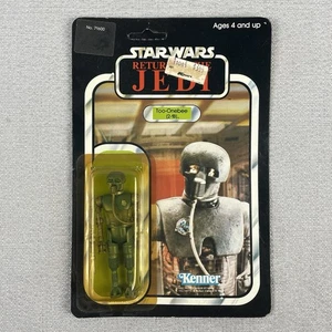 Figura de acción de colección Star Wars ROTJ 2-B1 77A parte posterior de la tarjeta sin usar, en caja Kenner 1983 sin perforar - Imagen 1 de 18