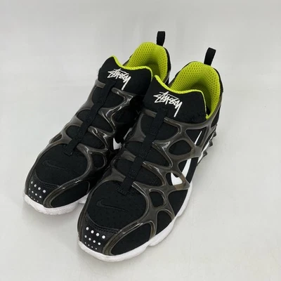 Used Nike Stussy Air Zm Spiridon Sneakers Cj9918 001 Black 27Cm EmE63 - Image 1 of 4