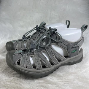 Keen Womens Whisper Grey Waterproof Hiking Sandal Size 7 - Picture 1 of 9