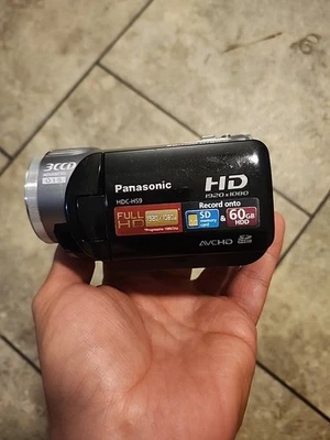 Panasonic HDC-HS9 Full HD 60gb Camcorder Camera Only - No Battery - Tested Works - Image 1 of 4