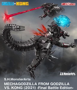 S.H.MonsterArts MECHAGODZILLA FROM GODZILLA VS KONG (2021) -Final Battle Edition - Picture 1 of 9