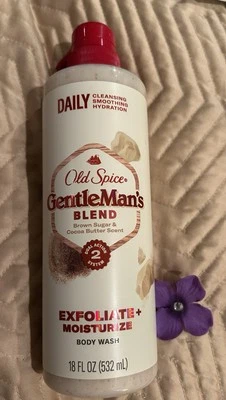 Old Spice Gentleman's Blend Exfoliating Body Wash, Brown Sugar & Cocoa Butter - Image 1 of 3