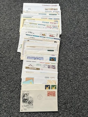 Рабочая партия из 48 конвертов и конвертов первого дня выпуска FDC 1948–1994 лот #L41 - Изображение 1 из 4