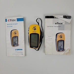 Garmin eTrex H Waterproof Hiking Handheld GPS High Sensitivity Yellow - Picture 1 of 15