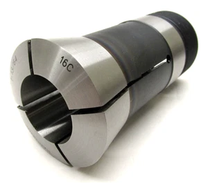 CLEAN! HARDINGE 1-13/64" 16C ROUND COLLET w/ INTERNAL THREADS - Picture 1 of 3