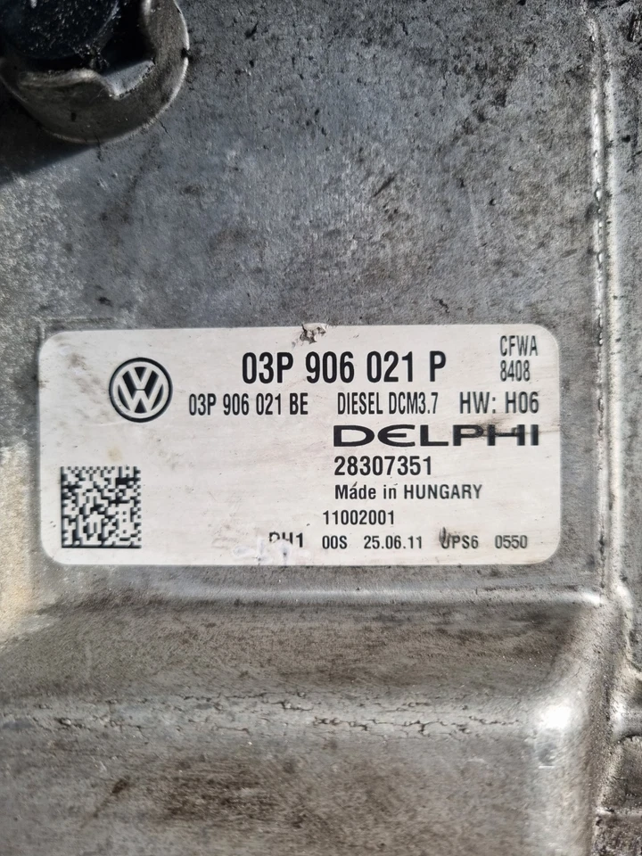 CENTRALINA MOTORE PER SEAT Ibiza Polo Serie 03p906021p Cfw Diesel 1200 (12 15) - Immagine 1 di 1