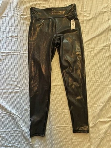 Silver Metallic Girls Xl Gap Leggings - Picture 1 of 5
