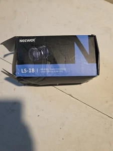 Neewer LS-18 HD Wide/Macro Conversion Lens 0.75X for Sony ZV1 open box - Picture 1 of 3