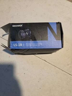 Neewer LS-18 HD Wide/Macro Conversion Lens 0.75X for Sony ZV1 open box - Image 1 of 3