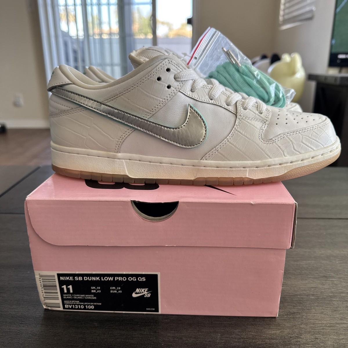 Nike Diamond Supply Co. x Dunk Pro SB Low White Diamond for Nike Diamond Supply Co. x Dunk Pro SB Low White Diamond for