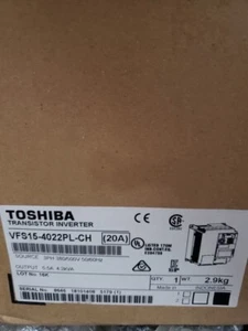 VFS15-4022PL1-CH New Sealed TOSHIBA TRANSISTOR INVERTER VFS15-4022PL1-CH - Picture 1 of 4