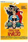 Poster Manifesto Locandina Cinema Film Amarcord Fellini Stampa Vintage 50x70 Cm.