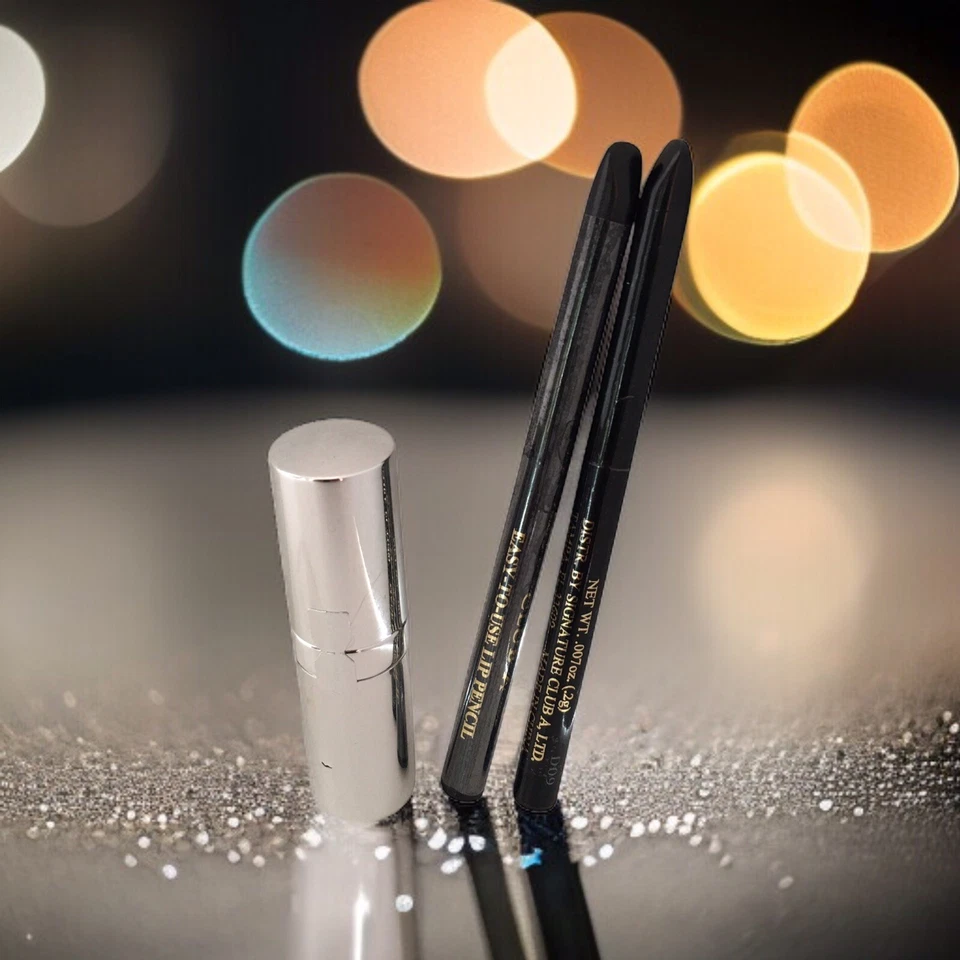 Signature Club A by Adrienne Arpel Lip Pencil, Eye Pencil and True Rose Lipstick - Image 1 of 4