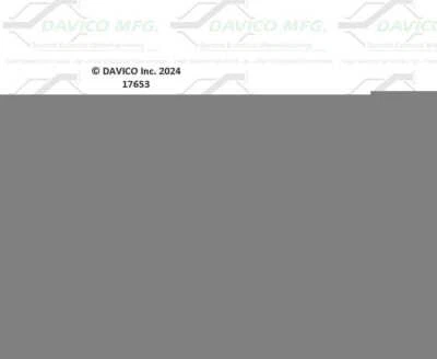 Convertidor catalítico DAVICO MFG EPA 17653 Foto 1 de 3