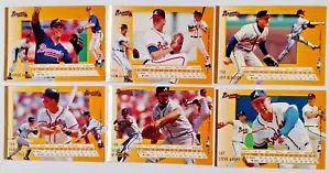 6 tarjetas de béisbol todos y solo BRAVES Atlanta FLEER ULTRA 1994 Equipo inolvidable - Imagen 1 de 6
