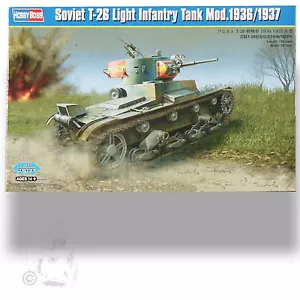 HOBBY BOSS 1/35 SOVIET T-26 LIGHT INFANTRY TANK (MEIST PRODUZIERTER PANZER DER ZEIT) - Bild 1 von 10