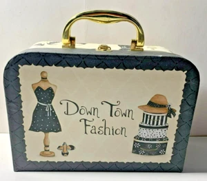 Tri Coastal Design Down Town Fashion Keep Sake Box - Picture 1 of 17