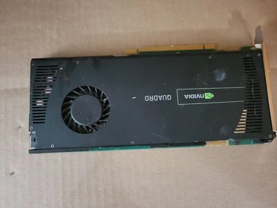 DELL NVIDIA QUADRO 4000 2GB GDDR5 DVI DISPLAY PORT VIDEO CARD D5-3(2) - Image 1 of 4