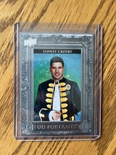 2023-24 Upper Deck Series 1  UD Portraits Sidney Crosby Penguins #P-18 SP/99