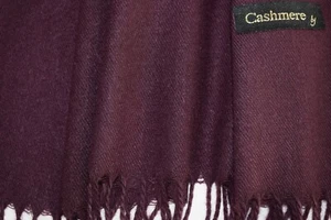 Basic CASHMERE Schal  lang + breit, mit Fransen, super weich, Top Farbauswahl - Bild 1 von 79
