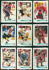 1992-93 BOWMAN + FOIL NHL HOCKEY CARD 1 TO 220 SEE LIST