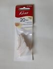 1 Pack  Of Kiss 20 Piece White Nail Tips 