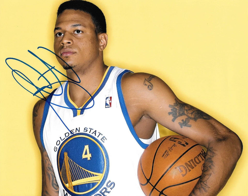 GFA Golden State Warriors * BRANDON RUSH * Foto firmada 8x10 certificado de autenticidad B2 Foto 1 de 1