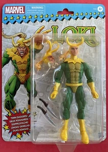 Classic LOKI Marvel Legends Retro 6" Action Figure (2021) Hasbro - Picture 1 of 2