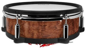 Wrap für Roland PD128 Exotisches Holz Wasserfall Bubinga - Bild 1 von 4