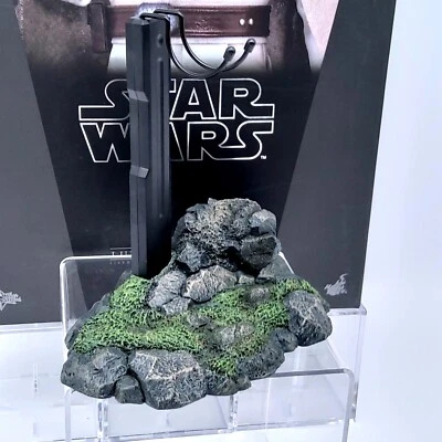 Hot Toys MMS390 Star Wars Luke Skywalker 1/6 action figure's Base Stand Diorama  - Image 1 of 4