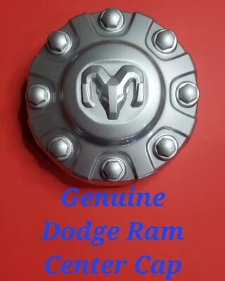 Mopar Dodge Ram 2500 3500 2019 2020 2021 original tapa central plateada 6PG02TRMAB Foto 1 de 4