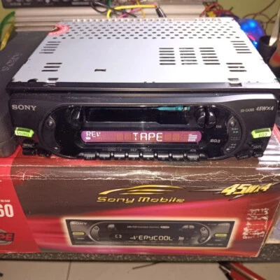 NOS SONY XR-CA360 VINTAGE RETRO CAR AUDIO SOUND CASSETTE PLAYER UNTESTING - Image 1 of 3