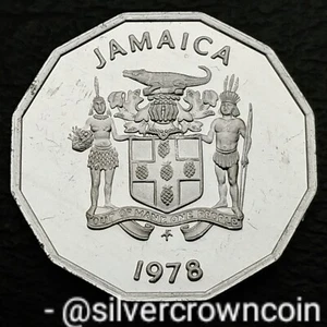 Jamaica 1 Cent 1978 FM PROOF. KM#68. One Penny coin. Ackee Fruit. Low Mintage. - Picture 1 of 9